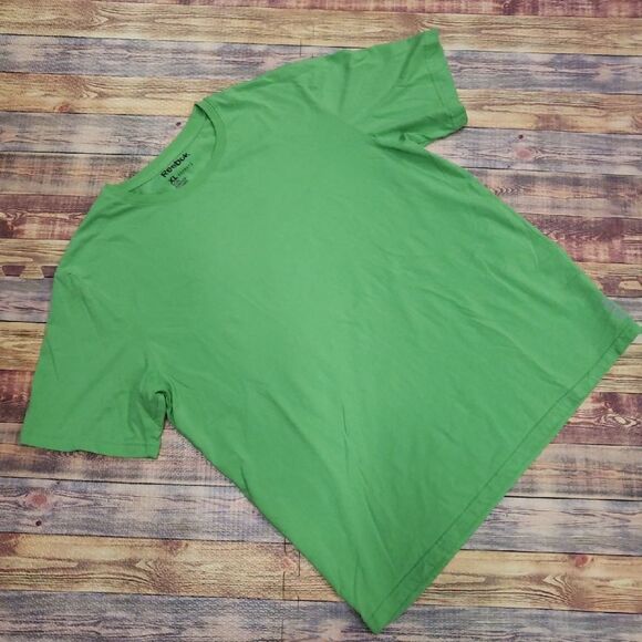 REEBOK GREEN TEE SIZE XL - Picture 1 of 3